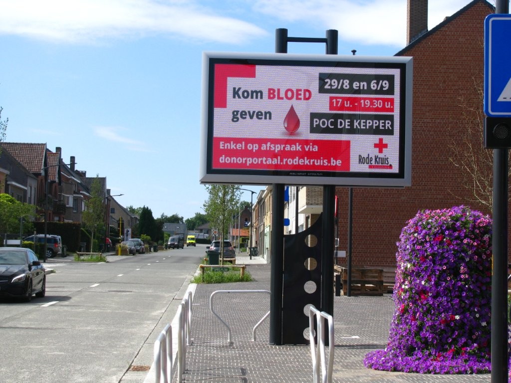 Evenement informatiedisplay